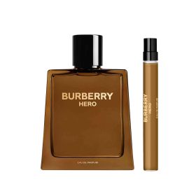 BURBERRY HERO 2 PCS SET FOR MEN: 3.3 EAU DE PARFUM SPRAY + 0.33 EAU DE PARFUM SPRAY